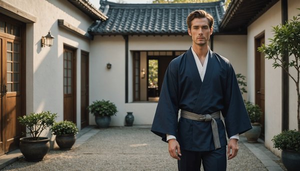 Costume kimono homme : élégance et modernité au masculin